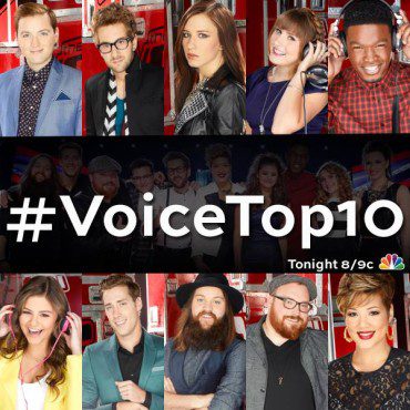 "The Voice's" Top 10 took the stage to perform for America's votes! (Photos property of NBC)