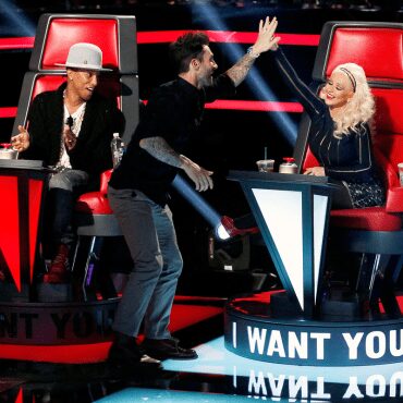Pharrell and Xitna The Voice