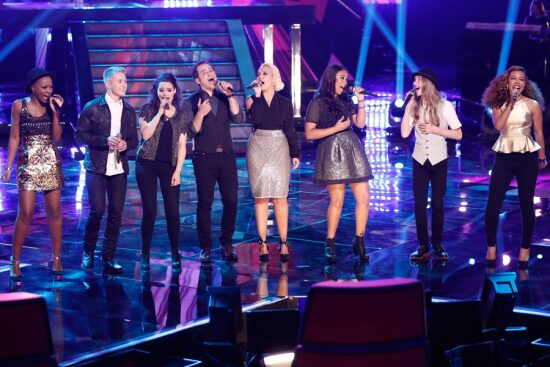 The Voice Season Eight Top 8