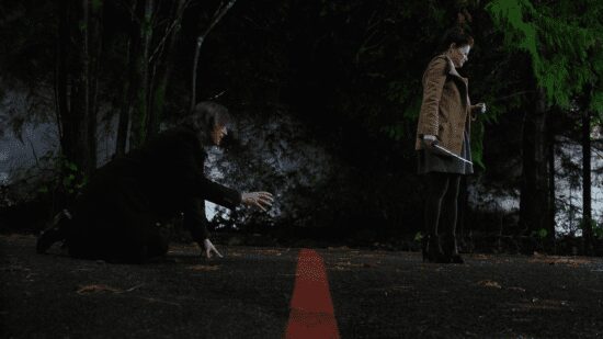 Belle banishes Mr. Gold