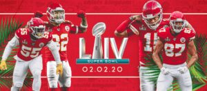 Kansas City Chiefs Super Bowl LIV celebration.