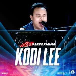 Kodi Lee performs on AGT