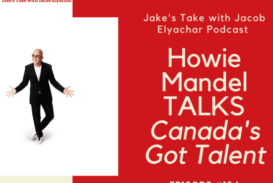 Howie Mandel visits Jake's Take with Jacob Elyachar podcast