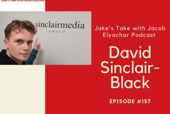 David Sinclair-Black visits The Jake's Take with Jacob Elyachar Podcast