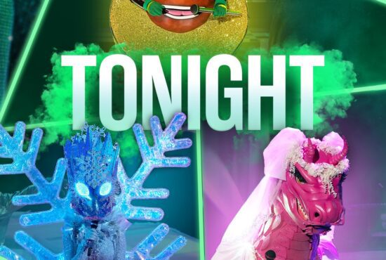 Masked Singer Season 8 Comedy Night contestants - Avocado, Snowflake and Bride