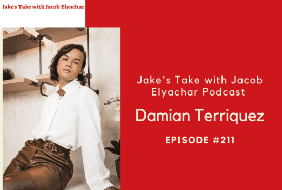 Damian Terriquez visited 'The Jake's Take with Jacob Elyachar Podcast' to talk about their Netflix projects: 'That 90s Show' & 'Glamorous.'