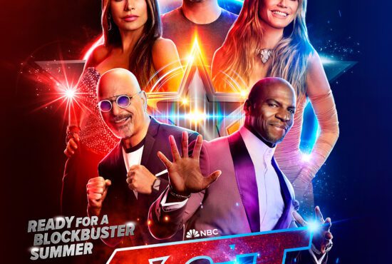 The on-air team of host Terry Crews and judges Howie Mandel, Heidi Klum, Sofia Vergara and Simon Cowell returned for 'AGT: Season 18.' (Photos and graphics property of NBC)