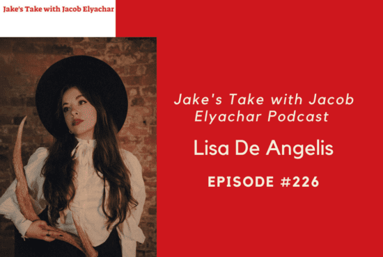 Singer-songwriter Lisa De Angelis spoke 'The Jake's Take with Jacob Elyachar' about songwriting and the challenges she faced breaking into the Australian and international music markets.