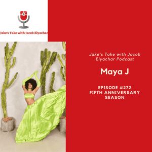 Singer-songwriter Maya J visited 'The Jake's Take with Jacob Elyachar Podcast' to talk about working in the entertainment industry & the stories behind her songs.