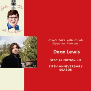 Recording artist Dean Lewis visited 'The Jake's Take with Jacob Elyachar Podcast' to talk about his music & touring with AJR.