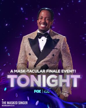 Did Masked Singer host Nick Cannon give the Golden Mask to Goldfish or Gumball? (Photo and graphic property of FOX)