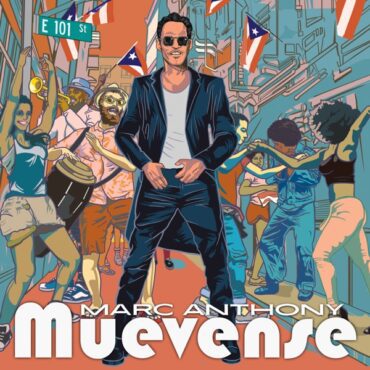 Marc Anthony's latest studio album, Muevense, will send listeners to the dance floor. (Album cover property of Sony Music Entertainment Latin)