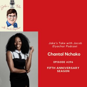 Actress & shoe designer Chantal Nchako spoke about her buisness, Choobiz, and appearing in Netlix's Beverly Hills Cop: Axel F in the Jake's Take with Jacob Elyachar Podcast.