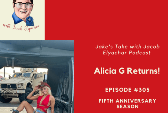 Singer, rapper, and live streamer Alicia G returns to 'The Jake's Take with Jacob Elyachar Podcast' to talk about wrapping up the latest season of 'Spilling the Tea with Alicia G' and her latest single: "Hey Yo Rodeo."