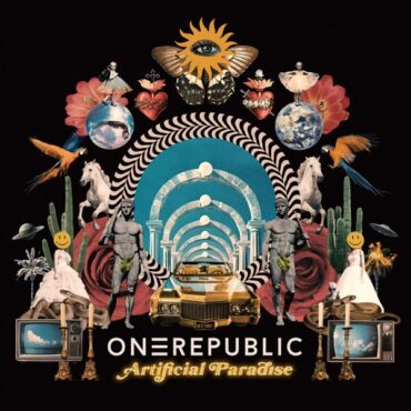 There are some sturdy and robust songs on OneRepublic's Artificial Paradise, but I wish the album were more cohesive. (Album cover property of Mosley Music & Interscope Records)