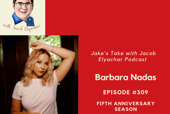 Singer Barbara Nadas is the latest guest on 'The Jake's Take with Jacob Elyachar Podcast.' She spoke about her work on 'SOAR' with Tom Martin.