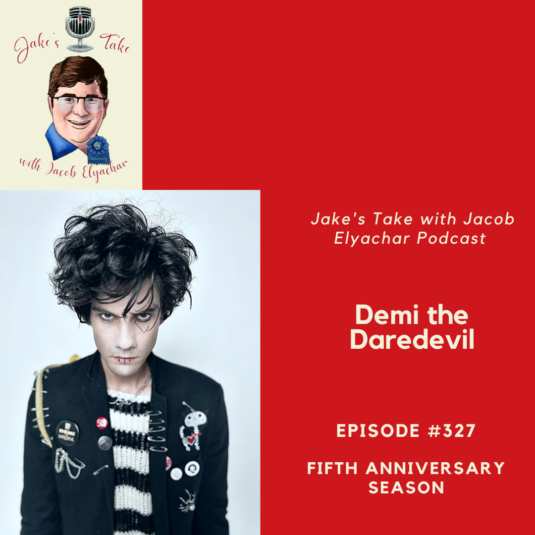 Demi the Daredevil visits Jake's Take with Jacob Elyachar Podcast to talk about his moniker's origin story, songwriting & "American Zombie."