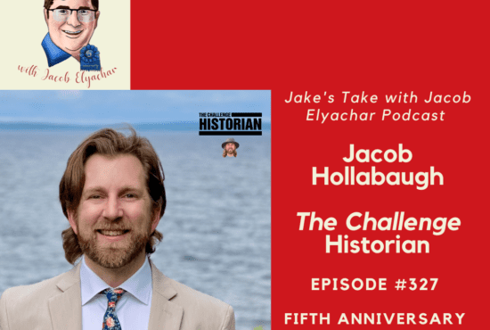 The Challenge Historian, Jacob Hollabaugh, visited 'The Jake's Take with Jacob Elyachar Podcast' to talk about his iconic season breakdowns, his conversation with TJ Lavin, and his take on 'The Challenge: Battle of the Eras.'