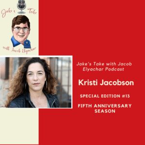 Filmmaker Kristi Jacobson spoke about filming the 'Louder: The Sound of Change' documentary on a special edition of Jake's Take with Jacob Elyachar Podcast.