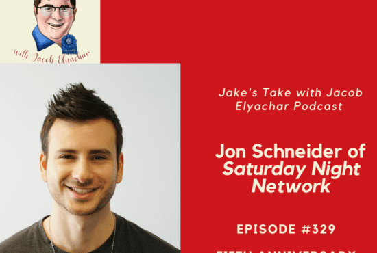 Saturday Night Network (SNN) founder Jon Scheneider visited the Jake's Take with Jacob Elyachar Podcast to share his podcast origin story and his take on SNL 50!