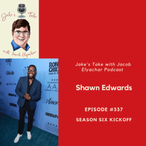 Award-winning journalist Shawn Edwards kicks off The Jake's Take with Jacob Elyachar Podcast's sixth season as he talks about 25 years at FOX 4 News, interacting with Quincy Jones & breaking ground at the Black Movie Hall of Fame