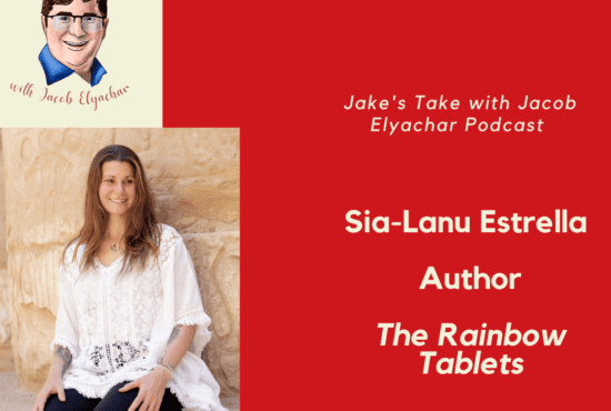 Author Sia-Lanu Estrella visited 'The Jake's Take with Jacob Elyachar Podcast' talked about her series: The Rainbow Tablets.