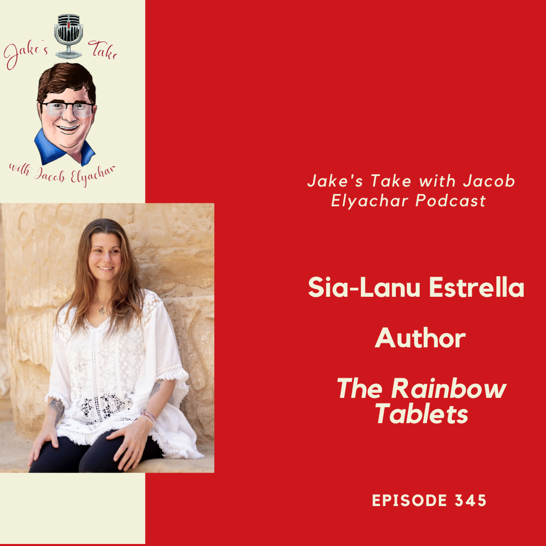 Author Sia-Lanu Estrella visited 'The Jake's Take with Jacob Elyachar Podcast' talked about her series: The Rainbow Tablets.