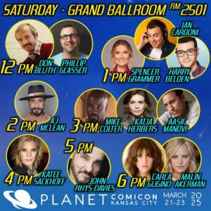 The Grand Ballroom will be the place to be on Saturday at the 2025 Planet Comicon Kansas City. (Photos and graphic property of Planet Productions)