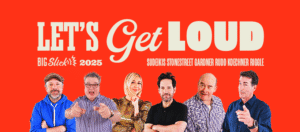 Paul Rudd, Jason Sudekis, Rob Riggle, Eric Stonestreet, David Koechner, & Heidi Gardner bring the laughs, fun & superstars to 2025 Big Slick Kansas City. (Photos & graphics property of Big Slick KC)