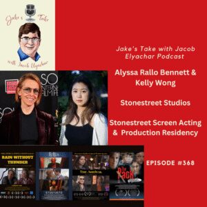 Alyssa Rallo Bennett & Kelly Wong talk about Stonestreet Studios's legacy and its iconic Stonestreet Residency in the latest episode of 'The Jake's Take with JacobE Elyachar Podcast.'