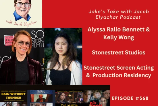 Alyssa Rallo Bennett & Kelly Wong talk about Stonestreet Studios's legacy and its iconic Stonestreet Residency in the latest episode of 'The Jake's Take with JacobE Elyachar Podcast.'