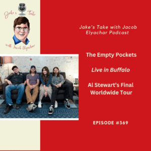 The Empty Pockets visited the Jake's Take with Jacob Elyachar Podcast to talk about their new album, 'Live in Buffalo,' & supporting Al Stewart's final worldwide tour.