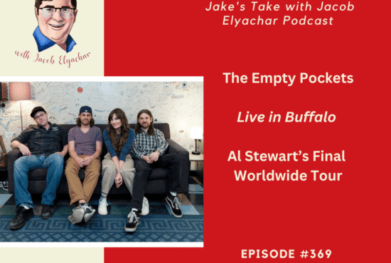The Empty Pockets visited the Jake's Take with Jacob Elyachar Podcast to talk about their new album, 'Live in Buffalo,' & supporting Al Stewart's final worldwide tour.