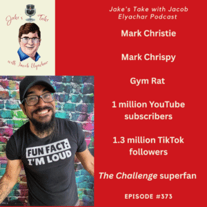 Mark Christie (Mark Chrispy) visited Jake's Take with Jacob Elyachar to talk about his passion for fitness, social media & Reality TV.
