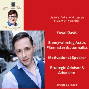 Emmy winning actor, director, filmmaker & advocate Yuval David spoke about 'What Would You Do' & tackling anti-Zionism & antisemitism.