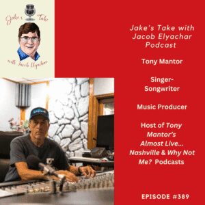 Music producer Tony Mantor spoke about his upcoming 50th anniversary in the recording world, podcasting & 'Autism Digest' on the latest edition of "Jake's Take with Jacob Elyachar Podcast.'
