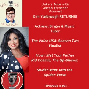 Actress & singer Kim Yarbrough spoke about voice acting in 'Spider-Man: Into the Spider-Verse' & hoping for a Voice All-Stars Season.