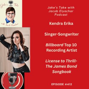 'Billboard' recording artist Kendra Erika spoke about her latest album, 'License to Thrill,' in the latest 'Jake's Take with Jacob Elyachar.'