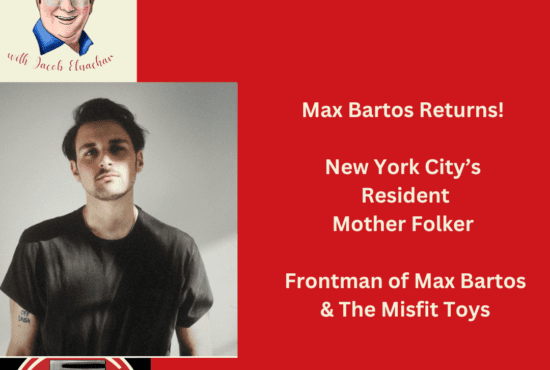 NYC-based folk and Americana artist Max Bartos returned to 'Jake's Take with Jacob Elyachar' & talked about his new tour & shared Misfit Toys