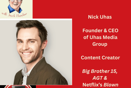 Content creator & Reality TV alum Nick Uhas EXCLUSIVELY SPOKE to Jake's Take with Jacob Elyachar Podcast to talk about starting Uhas Media Company & his latest project.