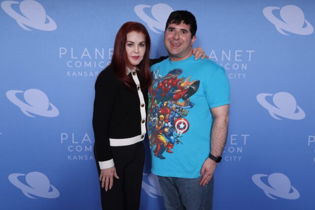 Pop culture icon and entertainment legend Priscilla Presley and I at the 2026 Planet Comicon Kansas City.
