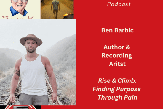 Author & recording artist Ben Barbic spoke about his new memoir, 'Rise & Climb: Finding Purpose Through Pain,' on the latest podcast episode of 'The Jake's Take with Jacob Elyachar Podcast.'