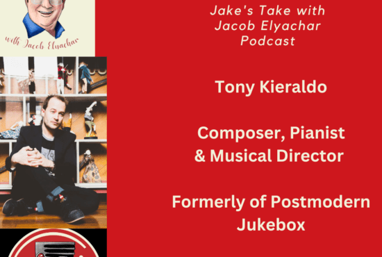 Pianist & composer Tony Kieraldo spoke about his time with Postmodern Jukebox & re-arranging the James Bond Songbook on the latest edition of 'The Jake's Take with Jacob Elyachar Podcast.'