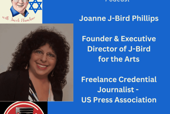 My mentor, Joanne "J-Bird" Phillips, dropped by for the latest Jewish American Heritage Month episode & talked about J-Bird for the Arts on the latest edition of 'Jake's Take with Jacob Elyachar Podcast.'
