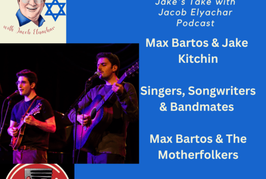Max Bartos & Jake Kitchin spoke about being bandmates, battling antisemitism in NYC, & opening for Rita Wilson in the final Jewish American Heritage Month special!