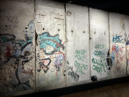 As someone who has read about the Berlin Wall since my time at Indian Valley Elementary School, I was gobsmacked, and my lips trembled when I first saw it. (Photo property of Jake's Take with Jacob Elyachar)