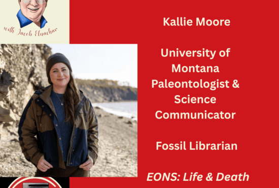 The "Fossil Librarian" & PBS EONS co-founder Kallie Moore previewed 'EONS: Life & Death of Pangea' & Kansas City memories.