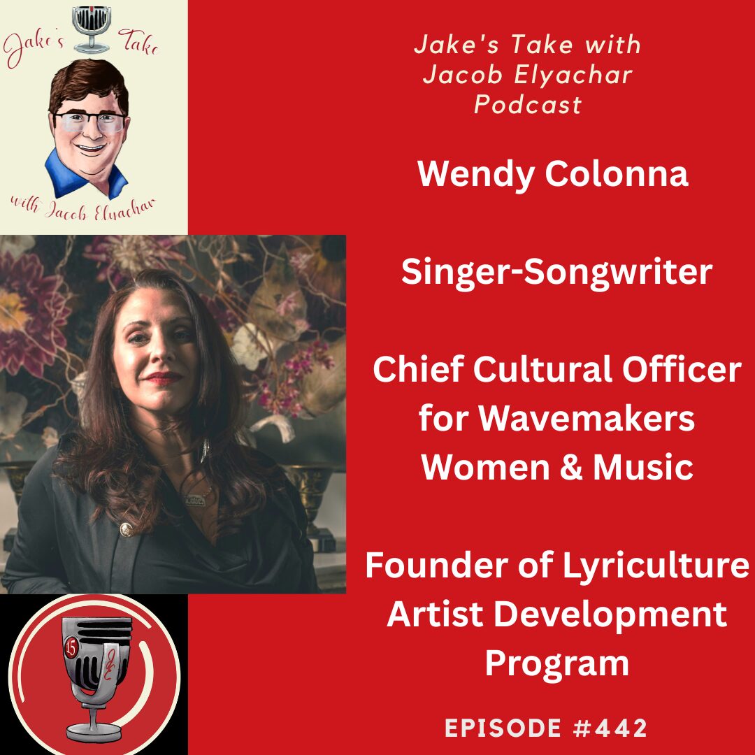 Singer-songwriter Wendy Colonna spoke about her new album, 'Banned,' and Wavemakers Women & Music on the latest edition of 'Jake's Take with Jacob Elyachar Podcast.'