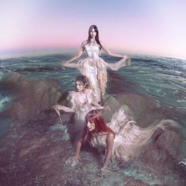 Everything’s Falling continues to showcase The Warning’s superb vocals, outstanding production, and splendid instrumental arrangements. (Album cover property of Lava Records & Universal Music Group)