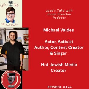 Actor, activist, content creator & singer Michael Valdes visited the podcast to talk about creating Hot Jewish Energy & more!